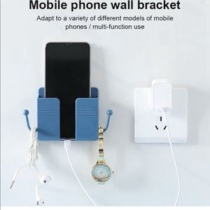Hanging Mobile phone Brackets wall Mounted organizer remote control Holder